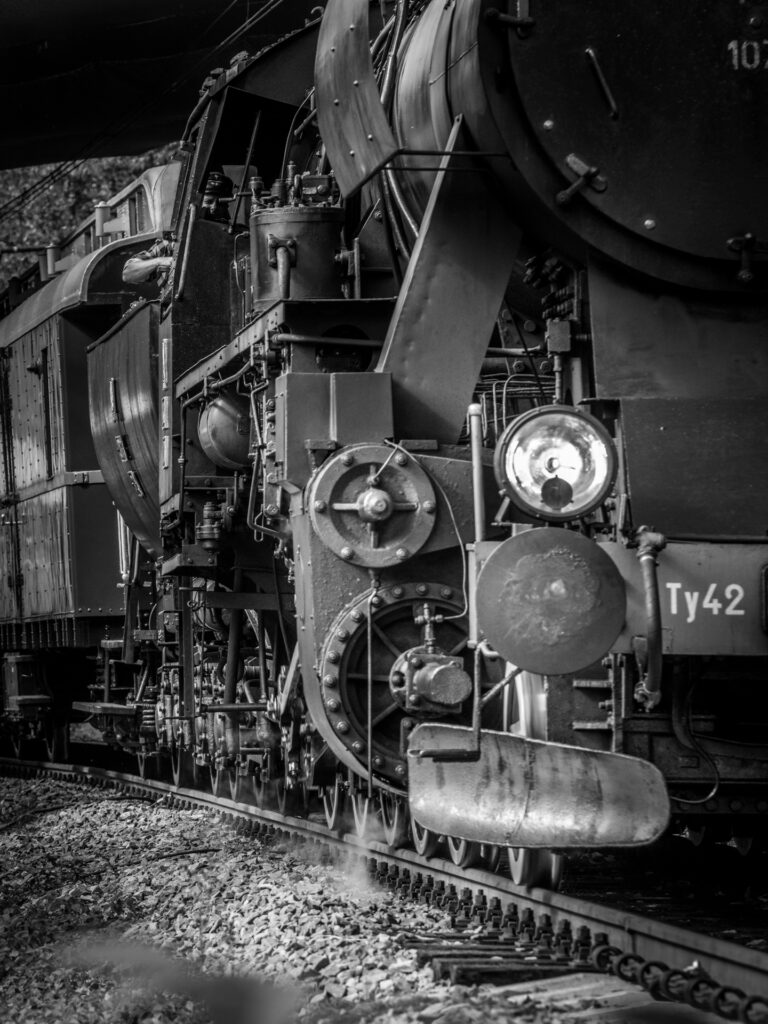 pociąg retro lokomotywa