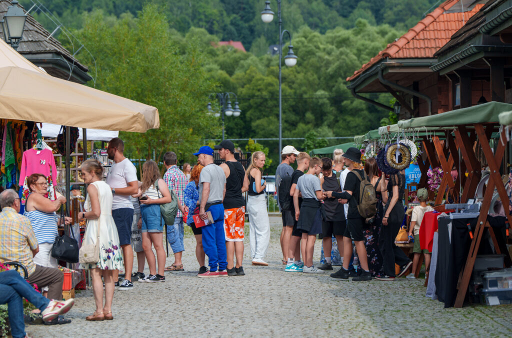 podczas jarmarku